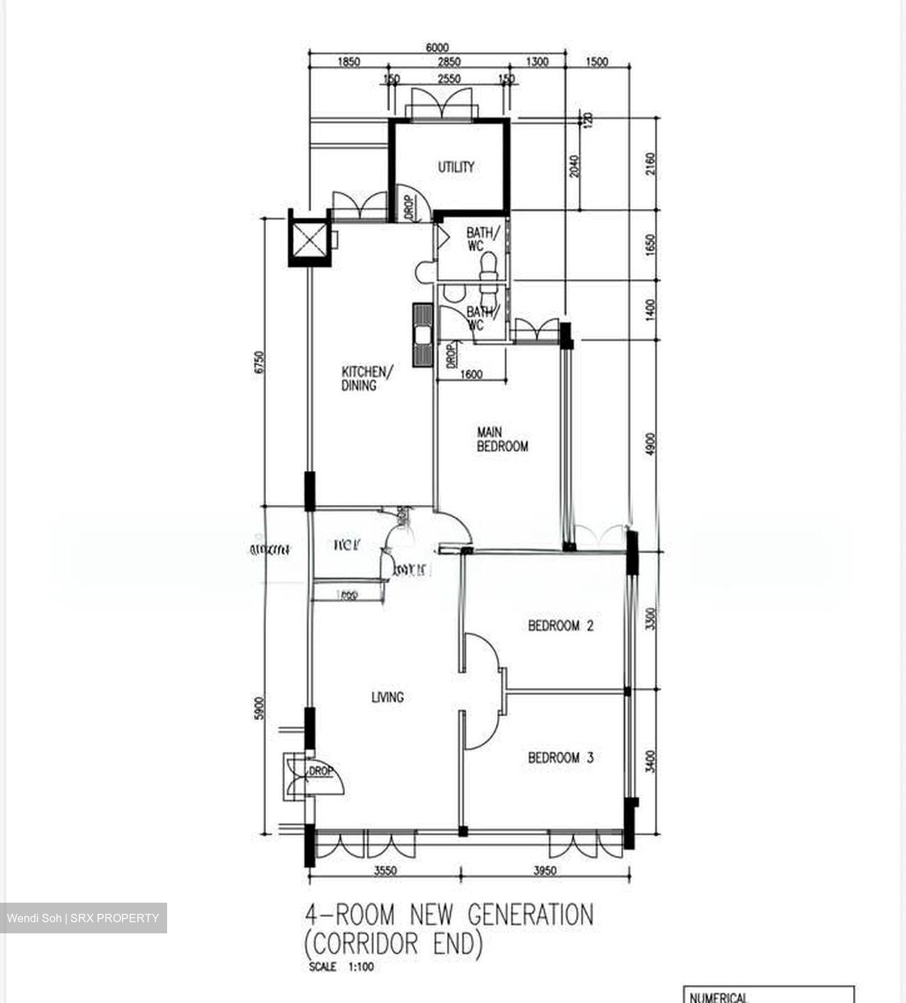 Blk 17 Hougang View (Hougang), HDB 4 Rooms #596386211